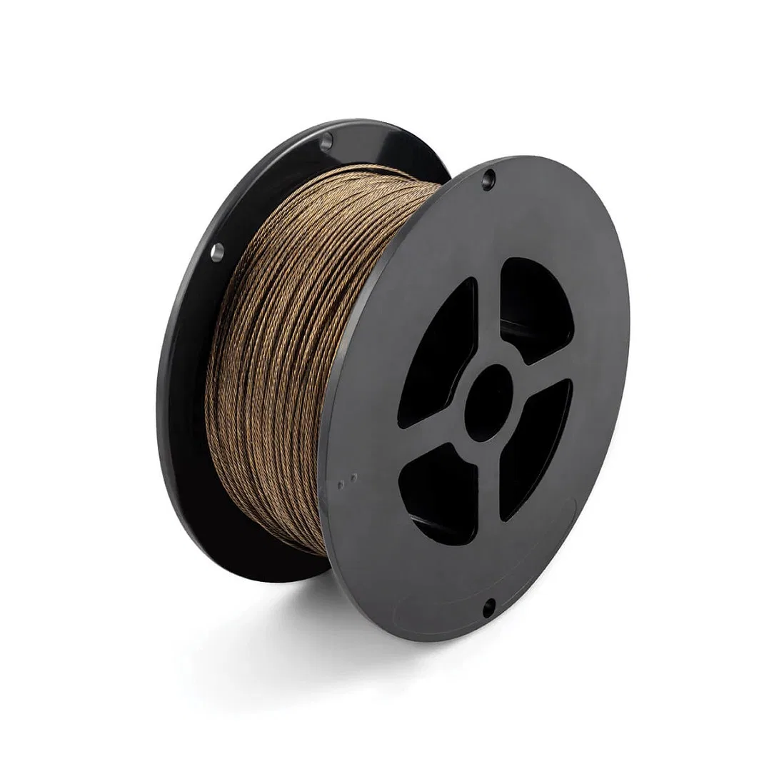 2215396 – CANNON Downrigger Cable, Braided 316 Grade Stainless Steel 200 Foot Length 150 Pounds Rated 7 Strand